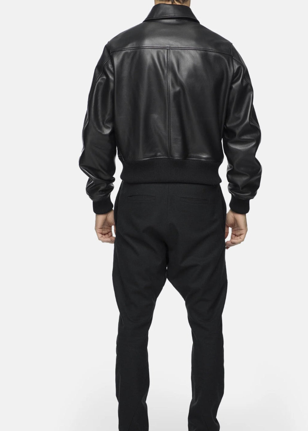 Marco Leather Jacket Black
