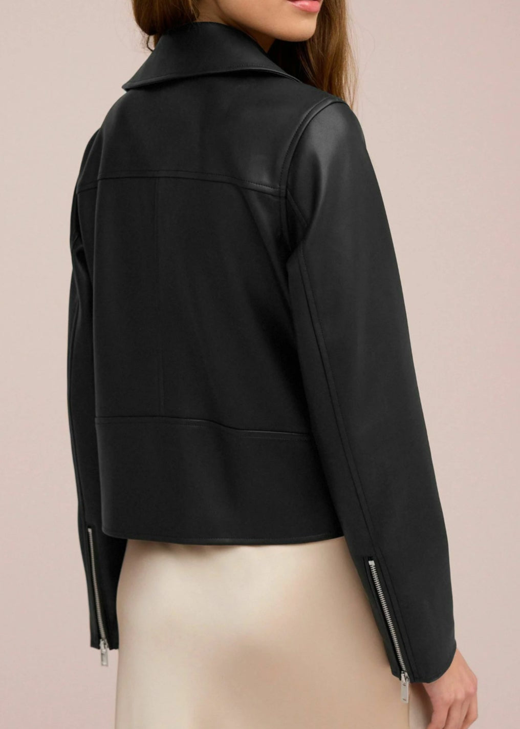 Leather Jacket black women