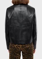 Darla Leather Jacket Black